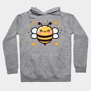 Cute kawaii bee Hoodie